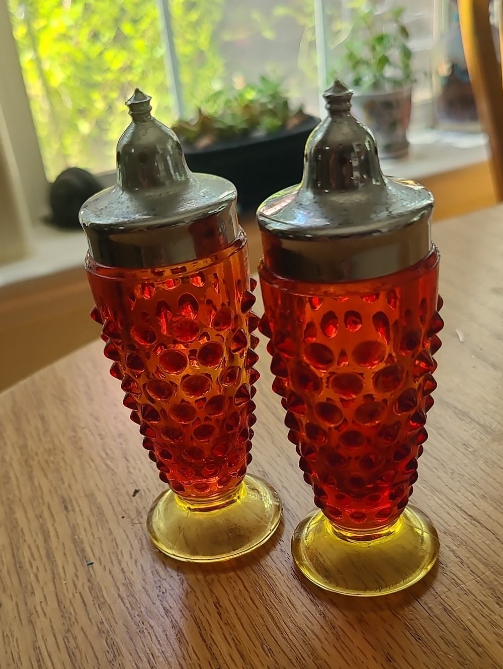 Vintage Fenton Hobnail Set